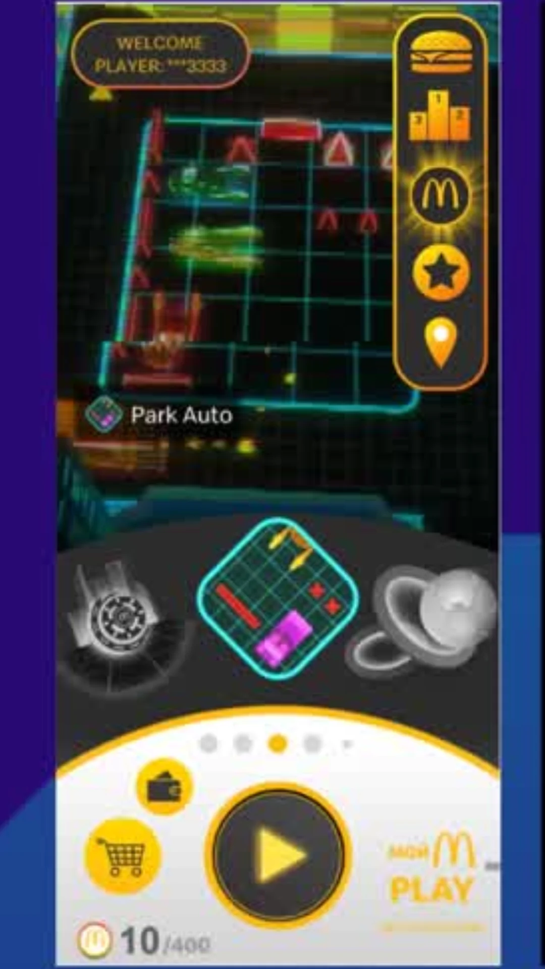 McDonald’s branded mobile game